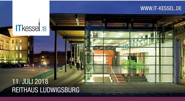 IT Kessel Werbung (Reithaus Ludwigsburg) mit Schrift von 11.07.2018